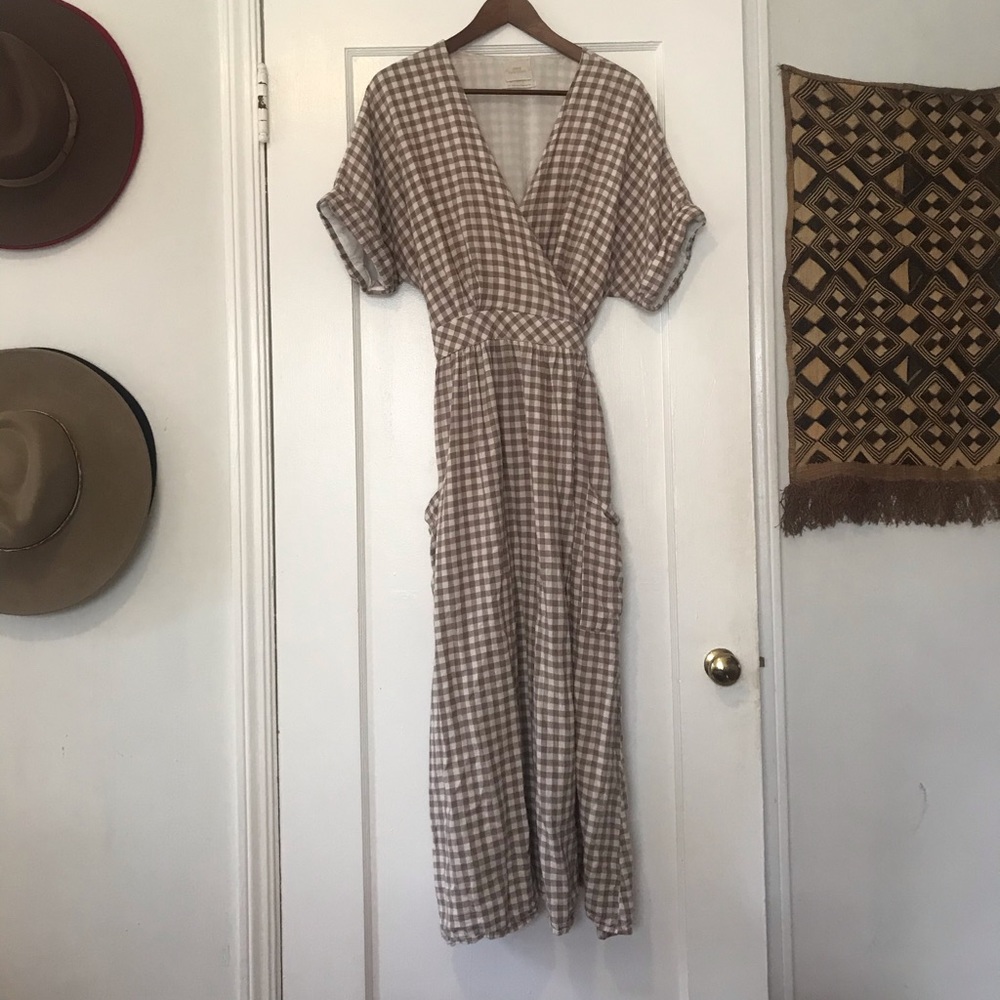 Urban Outfitters Gabrielle Woven Wrap Dress